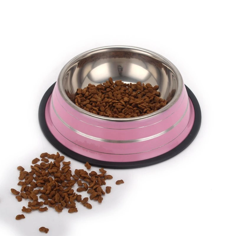 Pet Bowl with Colorful Printing Customizable Pet Bowls for Puppy Dogs