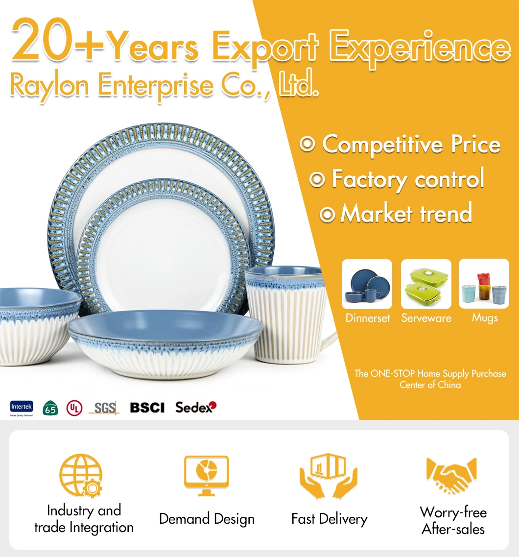 Factory Direct Modern Ceramic Dinner Dishes & Plates Porcelain Dishes Crockery Dinnerware Sets